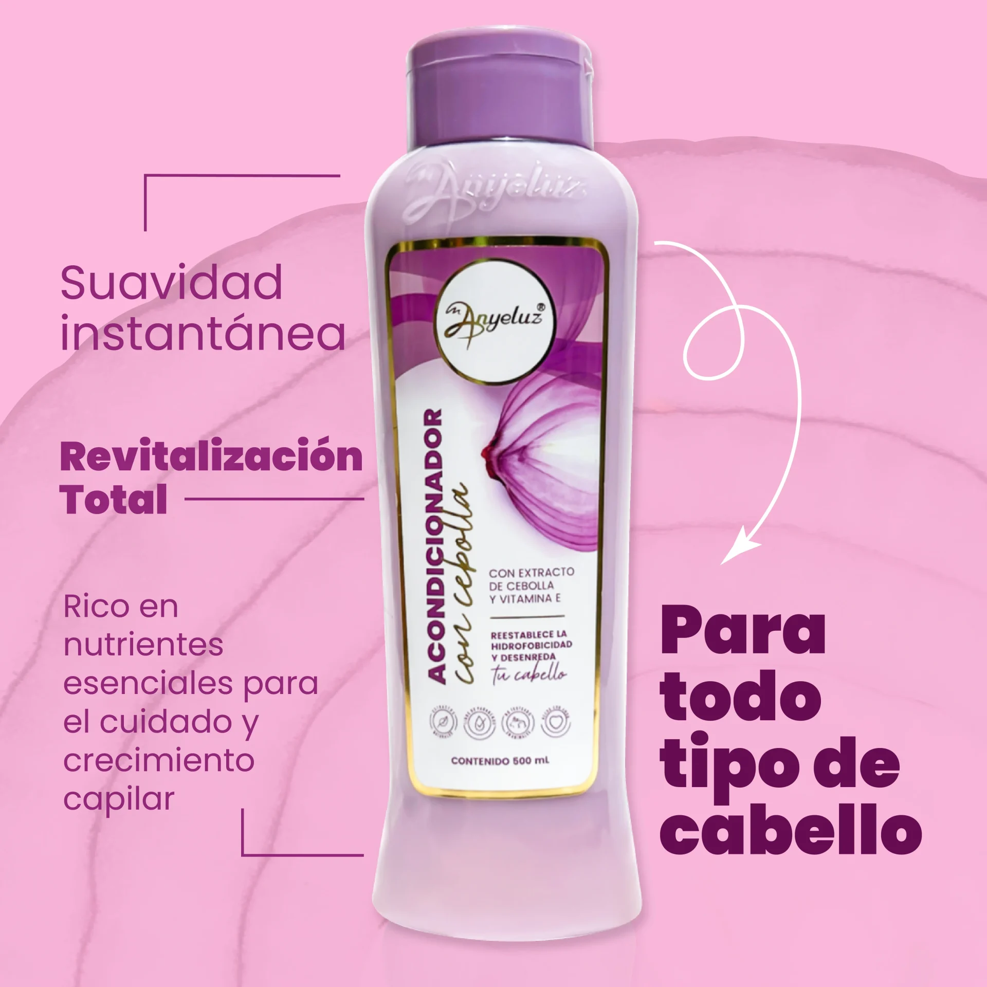 Acondicionador De Cebolla Anyeluz - Imagen 3