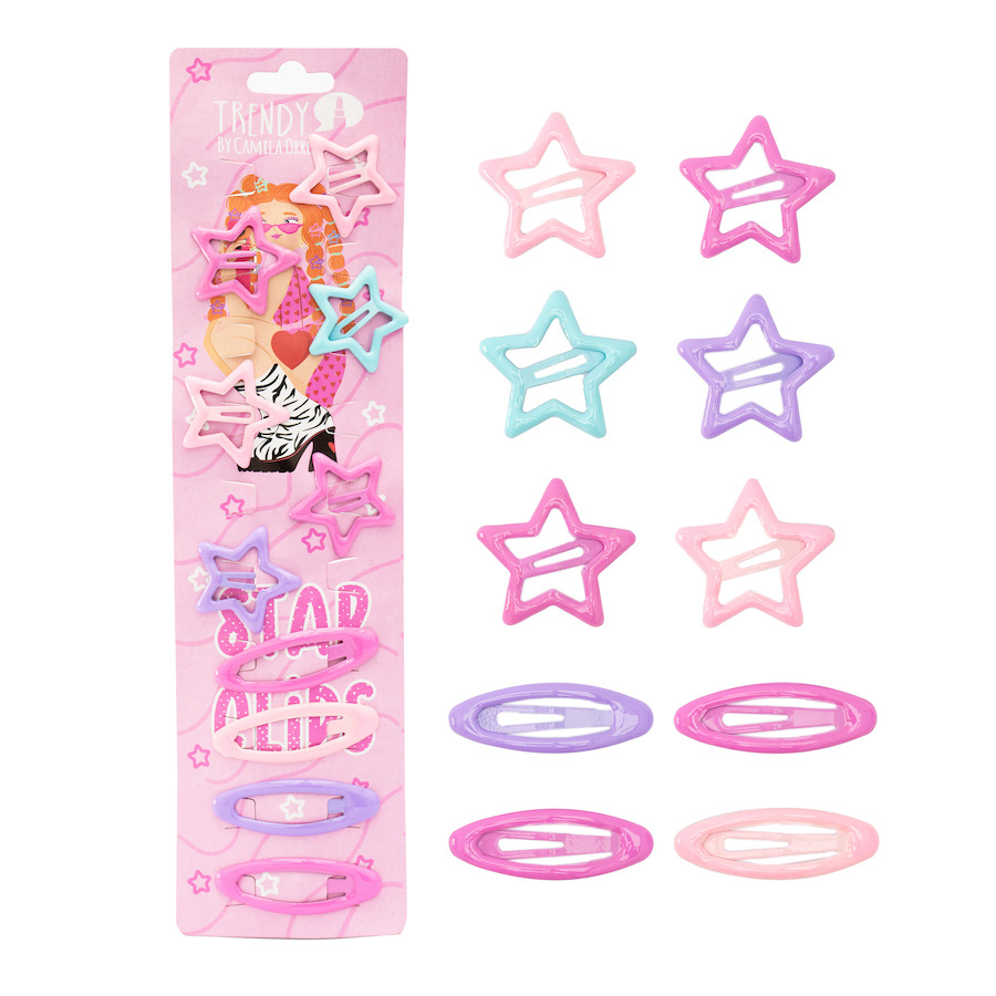 Kit Hebillas Star Clips Trendy