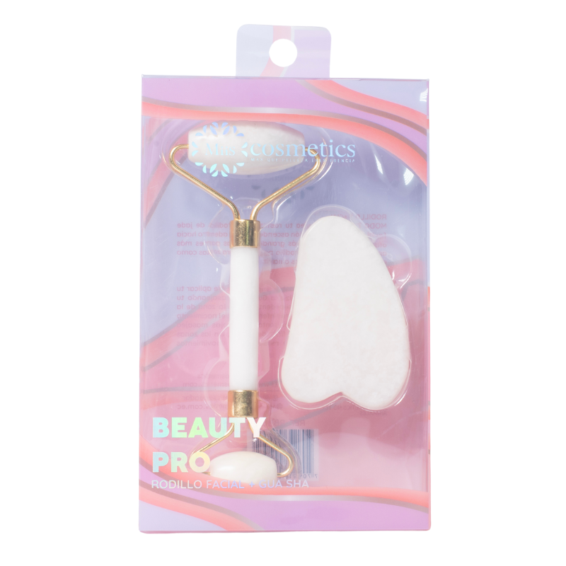 Rodillo Masajeador Con Gua Sha Beauty Pro Miis Cosmetics