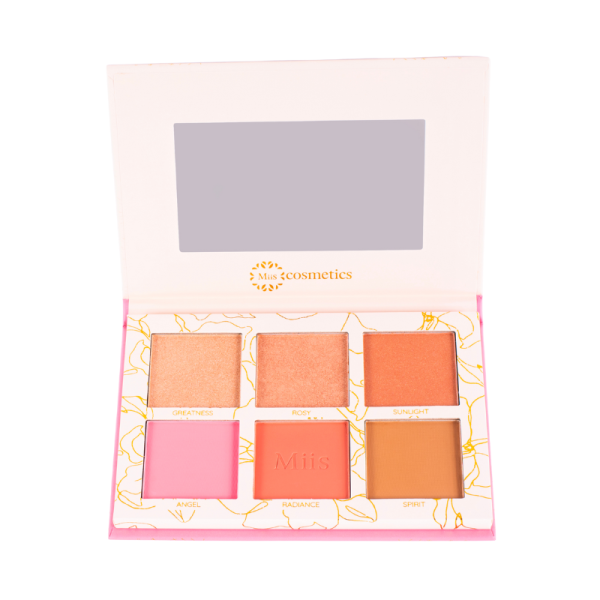 Paleta de Rostro Colección Grace Miis Cosmetics