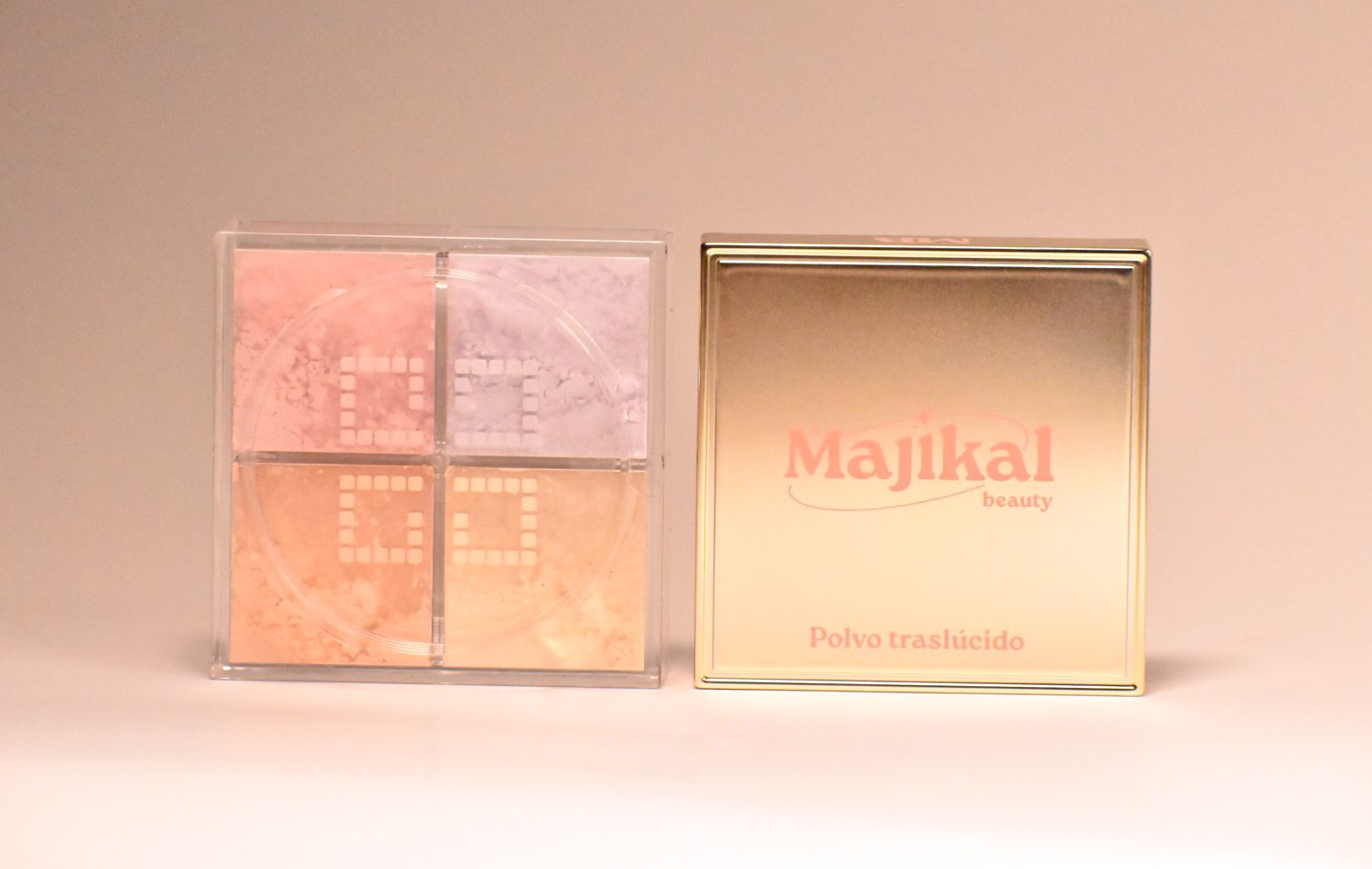 Polvo Suelto Traslucido 4 Tonos Majikal