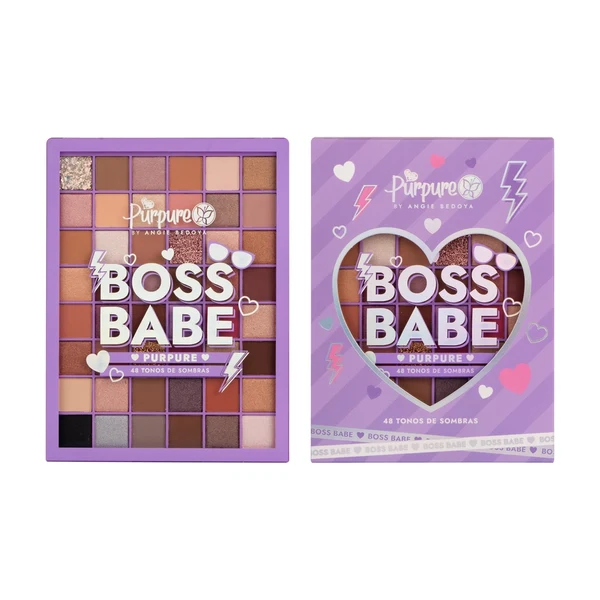 Paleta Sombras Boss Babe X48 Tonos Purpure